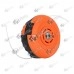 Cap cu fir motocoasa Automat - M10x1.25 - Buton albastru cu portocaliu P25